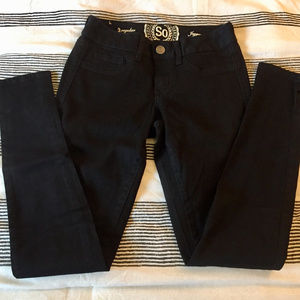 SO Black Jegging